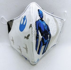 Young Men or Men Reversible Face Mask with Filter